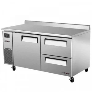 Стол морозильный TURBO AIR KWF15-2D-2-600 c ящиками и бортом