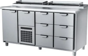 Стол холодильный саладетта HAPPYCHEF TC GS 1-CBR-3-3