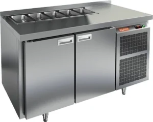 Стол холодильный для салатов HICOLD SL1-11SN (1/3) без крышки