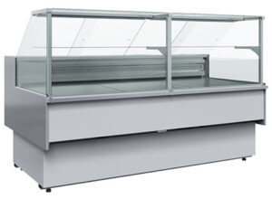 Холодильная витрина GC110 SM 2,5-1 (с пластиковыми боковинами)
