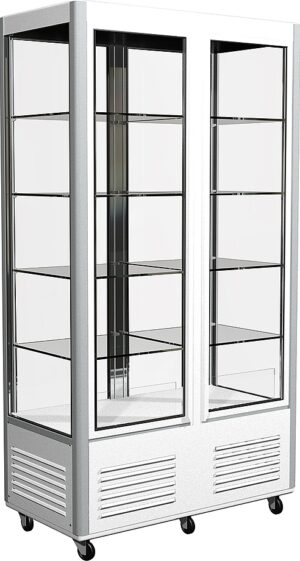 Витрина кондитерская Carboma D4 VM 800-1 (R800C, бежево-коричневый)